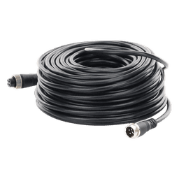 Cable de extensión / 20 m (65 pies) / 4 pines / Conexión roscada / Vehículos industriales