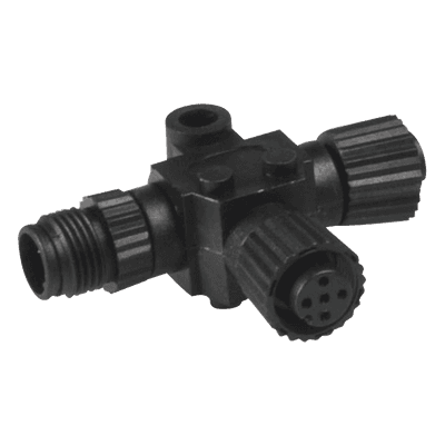 Conector Micro-C T N2K-T-RD / Para Conexión de Dispositivos de Red Adicionales / Compatible con Redes NMEA 2000