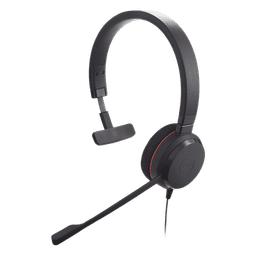 Jabra Evolve 20 Mono con conexión USB, micrófono con cancelación de ruido de ultima generación, configuración Plug and Play (4993-829-209)