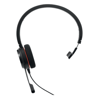 Jabra Evolve 20 Mono con conexión USB, micrófono con cancelación de ruido de última generación, configuración Plug and Play, Certificación Microsoft Teams (4993-823-109) 