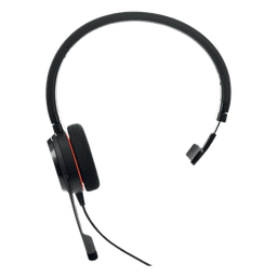 Jabra Evolve 20 Mono con conexión USB, micrófono con cancelación de ruido de última generación, configuración Plug and Play, Certificación Microsoft Teams (4993-823-109) 