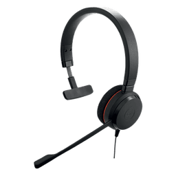 Jabra Evolve 20 Mono con conexión USB, micrófono con cancelación de ruido de última generación, configuración Plug and Play, Certificación Microsoft Teams (4993-823-109) 