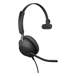 Jabra Evolve 20 Mono con conexión USB, micrófono con cancelación de ruido de última generación, configuración Plug and Play, Certificación Microsoft Teams (4993-823-109) 
