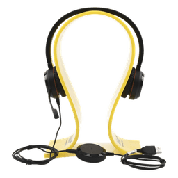 Diadema / Auricular Jabra Evolve 30 Duo / USB y 3.5mm / Cancelación de Ruido / Control en Cable con LED (5399-823-309)