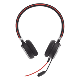 Diadema / Auricular Jabra Evolve 40 Duo / USB y 3.5mm / Cancelación de Ruido Pasiva / Indicador de Ocupado (6399-823-109)