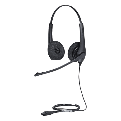 Diadema / Auricular Jabra Biz 1500 Duo / QD / Cancelación de Ruido / Contact Center (1519-0157)