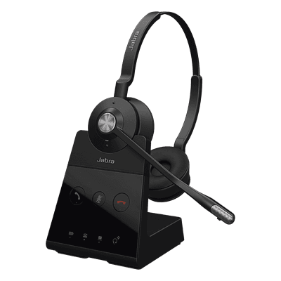 Engage 65 stereo con conexión DECT y USB, ideal para entornos con necesidad de seguridad o de mucha densidad (9559-553-125)