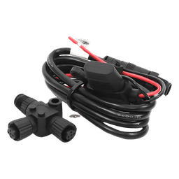 Cable de Alimentación NMEA 2000® / Incluye Cable de Alimentación y 1 Conector T / Compatible con Redes NMEA 2000