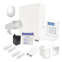 Kit de panel de alarma VISTA-48LA / 8 zonas cableadas expandibles a 48 / teclado de palabras fijas / 3 particiones / Total Connect 2.0