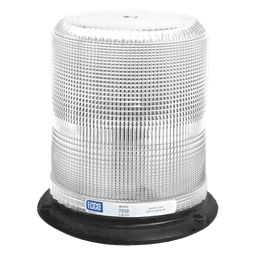 Burbuja LED Ultra Brillante / 3 LEDs de 5W / 12-48 VCC / SAE J845 Clase II / Montaje Permanente / 6.5' x 6.7'