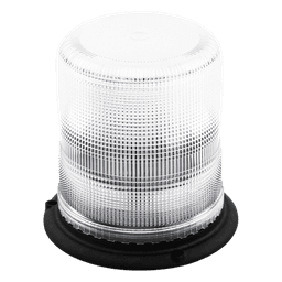 Burbuja LED Ultra Brillante / 3 LEDs de 5W / 12-48 VCC / SAE J845 Clase II / Montaje Permanente / 6.5' x 6.7'