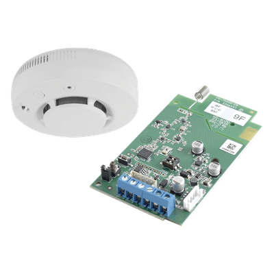 Transceptor RF 916 MHz / detector de humo inalámbrico / batería de litio / sistema de alarma Runner