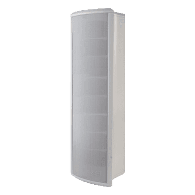 Altavoz de columna / 40 W nominal, 60 W máx / IP66 / Entrada 70/100 V / SPL 111 dB / Carcasa de aluminio