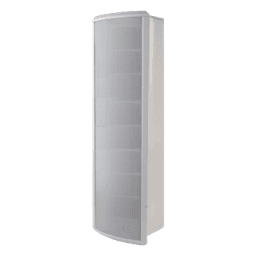 Altavoz de columna / 40 W nominal, 60 W máx / IP66 / Entrada 70/100 V / SPL 111 dB / Carcasa de aluminio