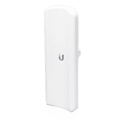 Estación Base 2x2 MIMO airMAX LiteAP AC hasta 450 Mbps, 5 GHz (5150 - 5875 MHz) con antena integrada de 17 dBi y cobertura de 90 grados con GPS Sync