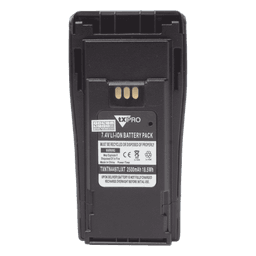 Batería Li-Ion / 7.4V / 2500 mAh / Radios Motorola EP-450 CP200 PR400 / Estándar Militar / Protección Térmica