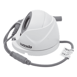 Turret TURBOHD 2 Megapixel (1080p) / METÁLICA / Gran Angular 103° / Lente 2.8 mm / IR EXIR 20 Mts / Exterior IP66 / TVI-AHD-CVI-CVBS / dWDR