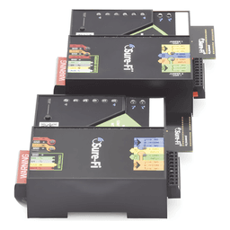 Convertidor de lectora para control de acceso (cableado a inalámbrico) / 1 Wiegand / 2 Relevadores / 2 Entradas / Atraviesa hasta 1.6 KM En Construcción o Material