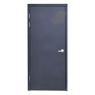 Puerta Ciega / Nivel III Balístico / 0.90 x 2.10 m (2.95 x 6.89 ft) / Acero Estructural / Cerradura Alta Seguridad