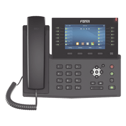 Teléfono IP Empresarial / 20 Líneas SIP / Pantalla Táctil 5' / 60 Teclas DSS / Bluetooth / PoE 802.3af / Dual Gigabit / Video H.264