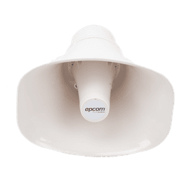 Altavoz para Exterior / Tipo Trompeta / 15-30W / 70/100V / IP66 / ABS / Bracket Metálico