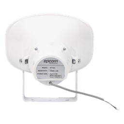 Altavoz para Exterior / Tipo Trompeta / 15-30W / 70/100V / IP66 / ABS / Bracket Metálico