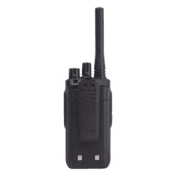 Radio Portátil Analógico UHF / 400-470 MHz / 2W / 16 Canales / VOX Manos Libres / Batería 6-8 hrs / 161 g (5.68 oz)
