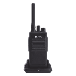 Radio Portátil Analógico UHF / 400-470 MHz / 2W / 16 Canales / VOX Manos Libres / Batería 6-8 hrs / 161 g (5.68 oz)