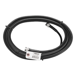 Jumper Coaxial con Cable Wilson-400 | Conector N Macho en los Extremos | 18.28 Metros (60 Pies) de Longitud