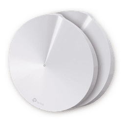 Kit 2 Routers Inalámbricos MESH Interior para Hogar / Doble Banda Wi-Fi 5 AC1300 Mbps / 2 Puerto Gigabit WAN/LAN / 4 Antenas Internas / Administración Mediante la App Deco (iOS, Android) / Protección HomeCare
