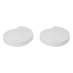 Kit 2 Routers Inalámbricos MESH Interior para Hogar / Doble Banda Wi-Fi 5 AC1300 Mbps / 2 Puerto Gigabit WAN/LAN / 4 Antenas Internas / Administración Mediante la App Deco (iOS, Android) / Protección HomeCare