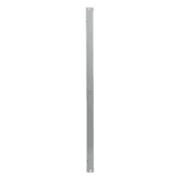Ducto cuadrado embisagrado 6.5 x 6.5 cm, fabricado en lámina de acero al carbón, hasta 67 cables Cat6,  incluye cople con tornillería y 1 knock out por lado
