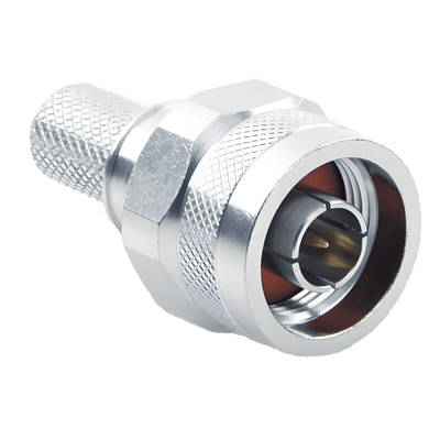 Conector N Macho de PIN Cautivo, Anillo plegable, para cables 9913, LMR-400, LP400, CNT-400, RG8/U-SYS, RFLASH-1113, 8214, 7810A.