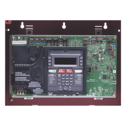 Panel de detección de incendio direccionable inteligente con comunicador dual POTS/IP preinstalado, 50 dispositivos en un lazo SLC, 2 NAC Clase A/B, programación por USB