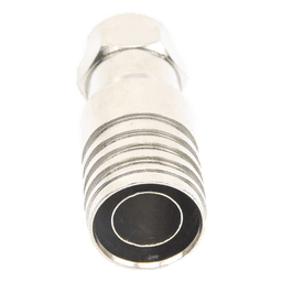 Conector F Macho / Plegable / 75 Ohm / Para Cable RG-11 / Rango -20°C a 80°C / Cuerpo Bronce-Niquelado