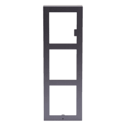 Base de 3 Espacios para Videoportero IP Hikvision / Instalación en SUPERFICIE
