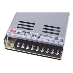 Fuente de Poder Industrial Conmutada 350W de Potencia, 12Vcc, 29A