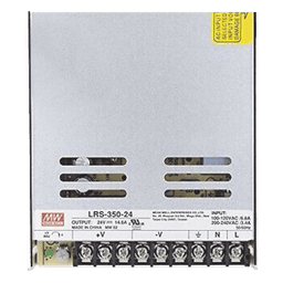 Fuente de Poder Industrial Conmutada 350W de Potencia, 24Vcc, 14.6A
