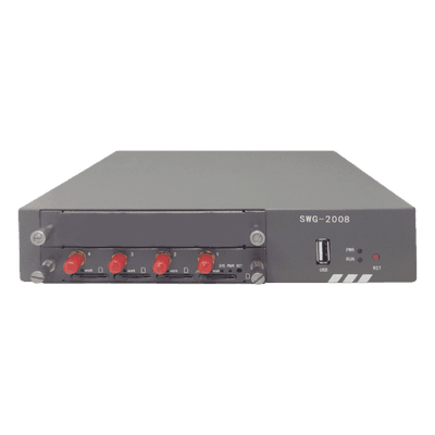 Gateway GSM 3G, con 4 puertos para SIM y capacidad para hasta 8 SIM, compatible con Grandstream y 3CX, protocolo SIP e IAX2