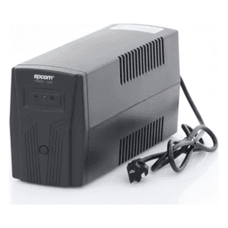 UPS de 600 VA / 360 W / Topología Línea Interactiva / AVR / 4 Tomas NEMA 5-15R / 120 Vca / Torre