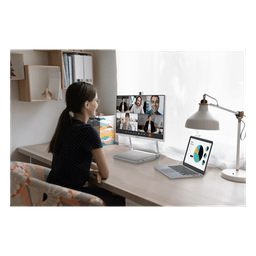 Sistema de Videoconferencia Todo en Uno DeskVision A24 de Yealink con cámara 4K y pantalla táctil de 24”