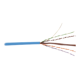 Bobina de Cable UTP Reelex, de 4 Pares, Alto Desempeño en Cat6 (350 MHz), PVC (CM), Color Azul, 24 AWG, 305 Metros (1000 Pies)