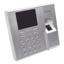 Terminal de Control de Acceso y Asistencia / Huella y Tarjetas EM / 1,000 Usuarios / Hik-Connect P2P / Pantalla LCD 2.4" / iVMS-4200