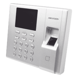 Terminal de Control de Acceso y Asistencia / Huella y Tarjetas EM / 1,000 Usuarios / Hik-Connect P2P / Pantalla LCD 2.4" / iVMS-4200