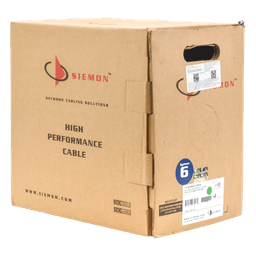 Bobina de Cable UTP / Cat6 / 23 AWG / 4 Pares / CMR / 305 m (1000 pies) / Reelex