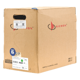 Bobina de Cable UTP / Cat6 / 23 AWG / 4 Pares / CMR / 305 m (1000 pies) / Reelex