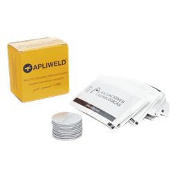 Tabletas de Soldadura Exotérmica ApliWeld-T / Compuesto Ø43 mm / 20 Piezas / Unión Molecular Permanente / Alta Conductividad