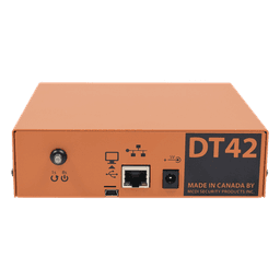 DT42 Receptora de alarmas IP Universal, para su central de monitoreo, recepción  TCP/IP o  GPRS, serie M2M, paneles de alarma Hikvision, entre otros.