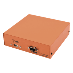 Receptora de alarmas IP Universal con 1 entrada de linea telefónica, para su central de monitoreo, recepción TCP/IP o GPRS, serie  M2M, paneles de alarma Hikvision, entre otros.