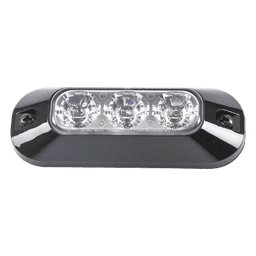 Luz Perimetral LED / 3 LEDs / 21 Patrones de Destello / 12-24 VCC / SAE J595 Clase I / Uso Interior y Exterior